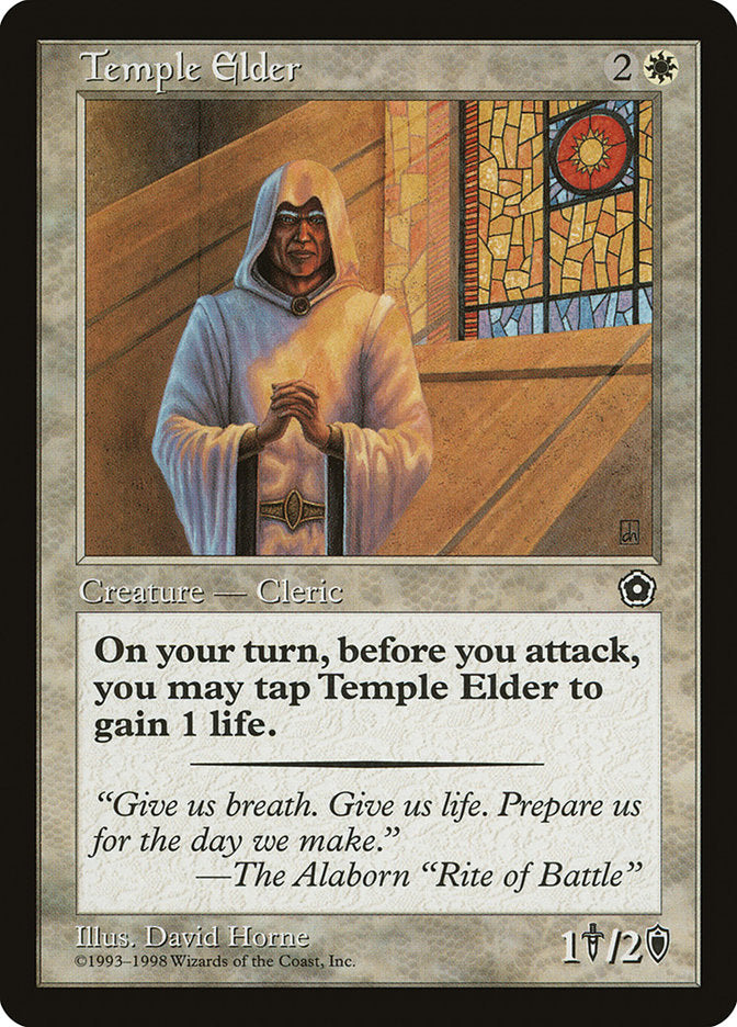 Temple Elder [Portal Second Age] | Yard's Games Ltd