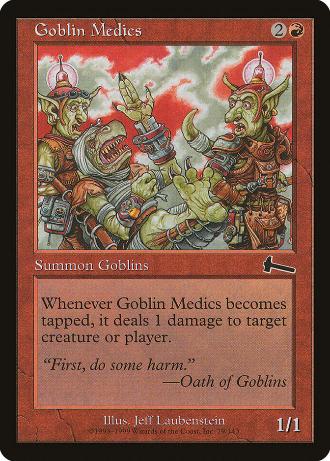 Goblin Medics [Urza's Legacy] | Yard's Games Ltd