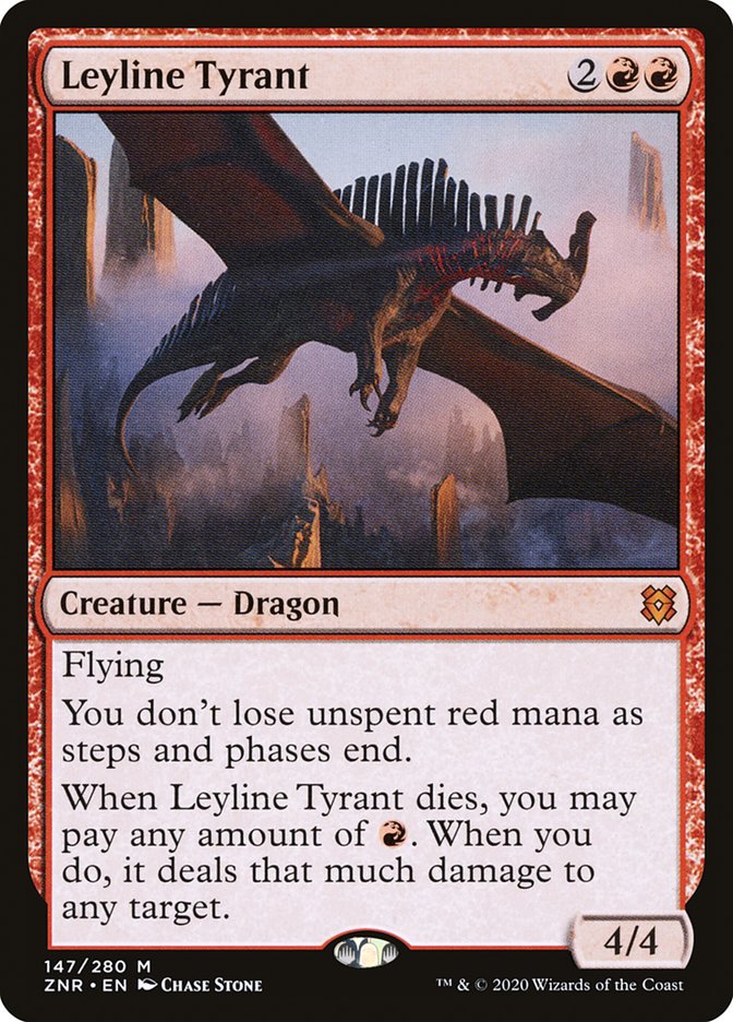 Leyline Tyrant [Zendikar Rising] | Yard's Games Ltd