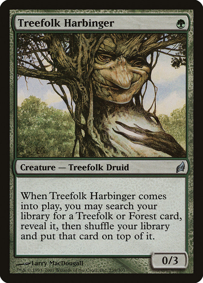 Treefolk Harbinger [Lorwyn] | Yard's Games Ltd