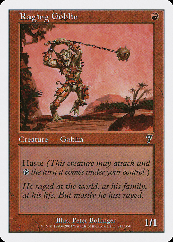 Raging Goblin [Seventh Edition] | Yard's Games Ltd