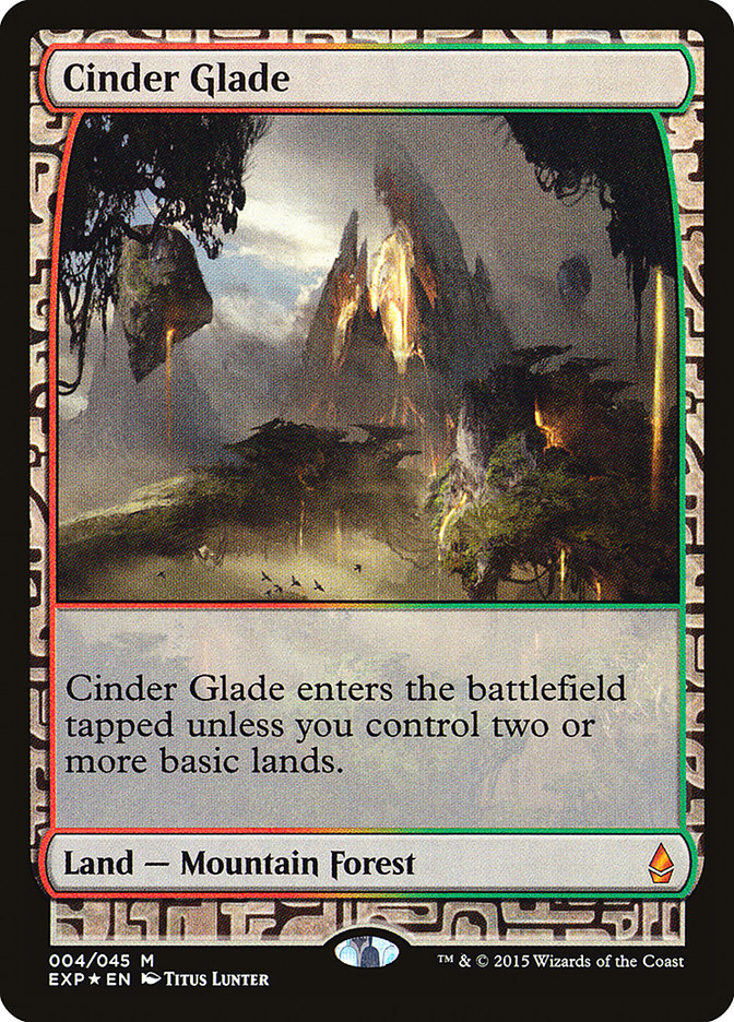 Cinder Glade [Zendikar Expeditions] | Yard's Games Ltd