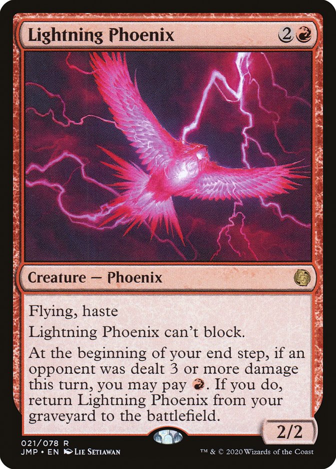 Lightning Phoenix [Jumpstart] | Yard's Games Ltd