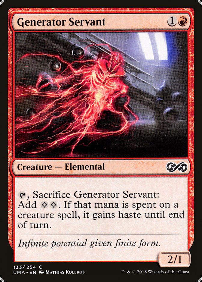 Generator Servant [Ultimate Masters] | Yard's Games Ltd