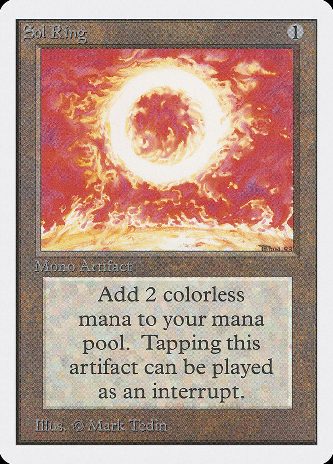 Sol Ring [Unlimited Edition] | Yard's Games Ltd
