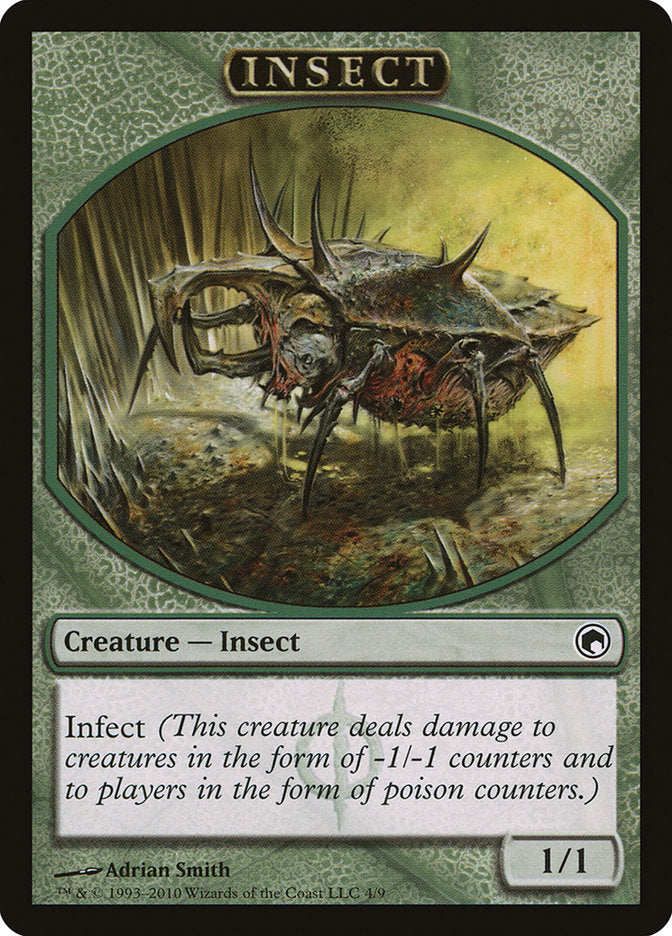Insect Token [Scars of Mirrodin Tokens] | Yard's Games Ltd
