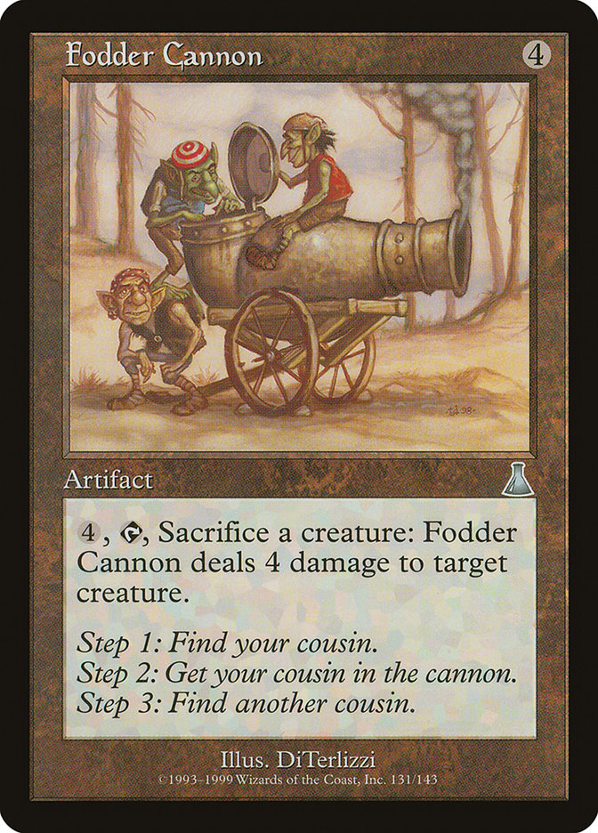 Fodder Cannon [Urza's Destiny] | Yard's Games Ltd