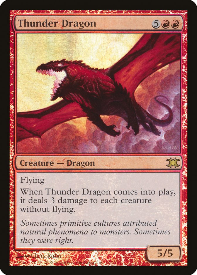 Thunder Dragon [From the Vault: Dragons] | Yard's Games Ltd
