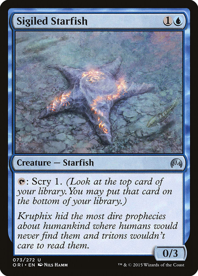 Sigiled Starfish [Magic Origins] | Yard's Games Ltd