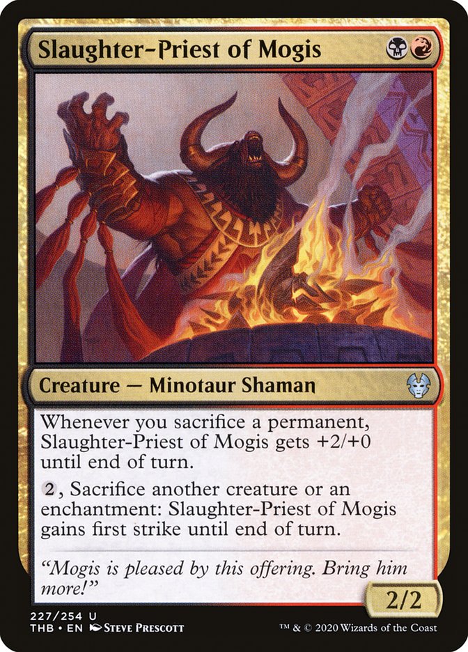 Slaughter-Priest of Mogis [Theros Beyond Death] | Yard's Games Ltd