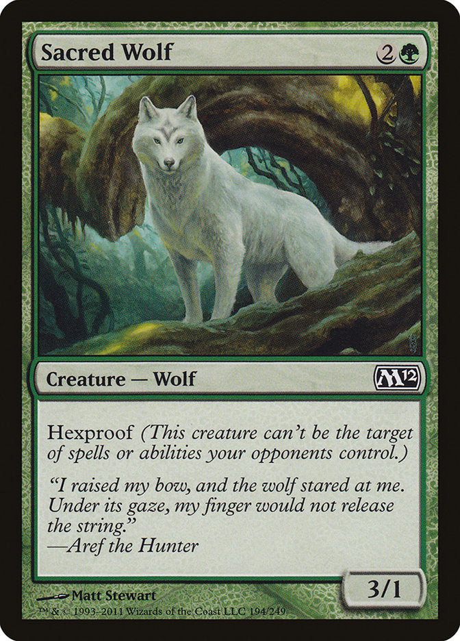 Sacred Wolf [Magic 2012] | Yard's Games Ltd