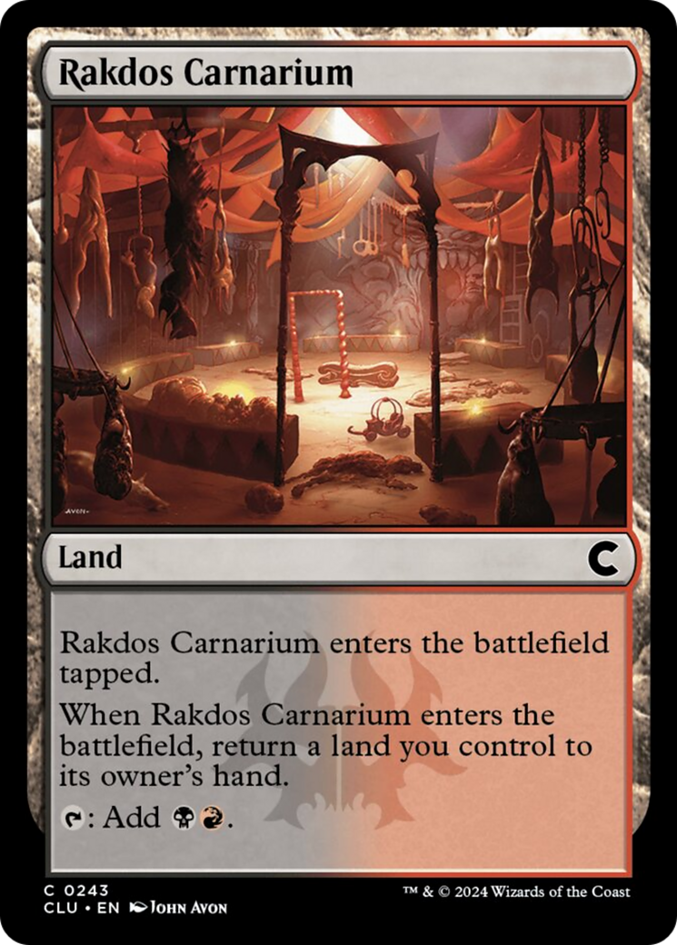 Rakdos Carnarium [Ravnica: Clue Edition] | Yard's Games Ltd
