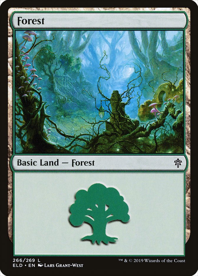 Forest (266) [Throne of Eldraine] | Yard's Games Ltd