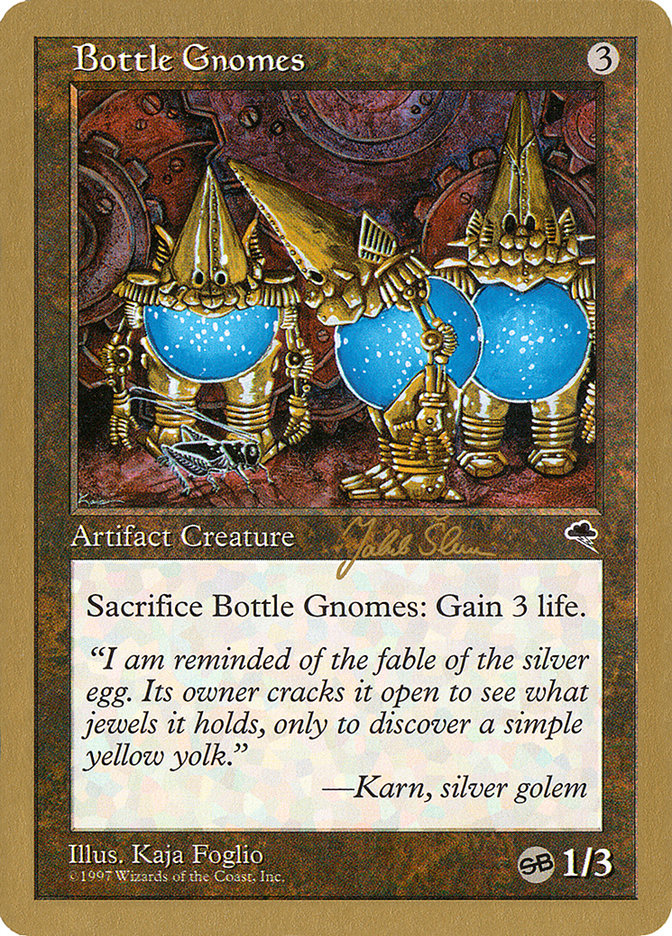 Bottle Gnomes (Jakub Slemr) (SB) [World Championship Decks 1999] | Yard's Games Ltd