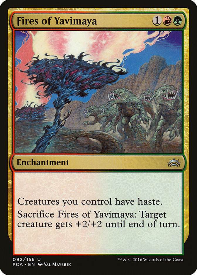 Fires of Yavimaya [Planechase Anthology] | Yard's Games Ltd