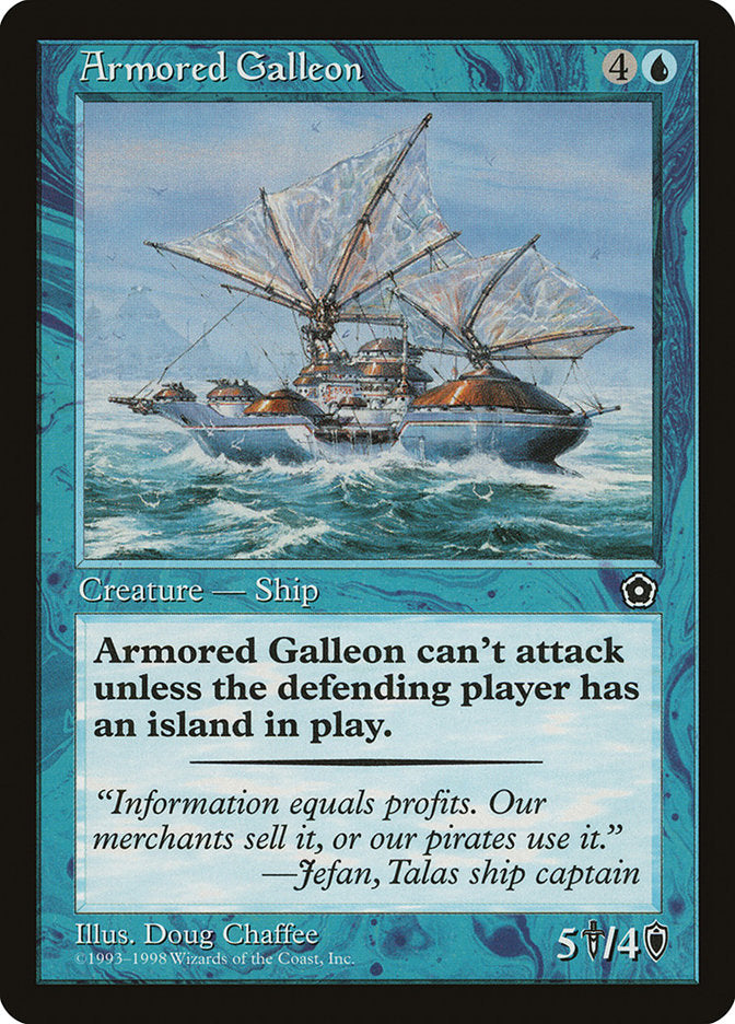 Armored Galleon [Portal Second Age] | Yard's Games Ltd