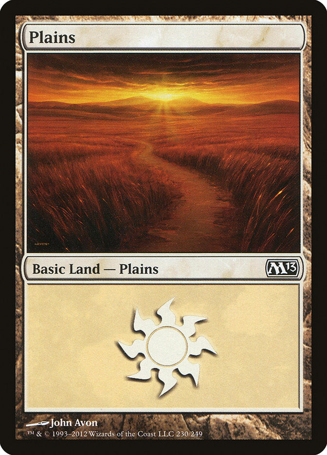 Plains (230) [Magic 2013] | Yard's Games Ltd