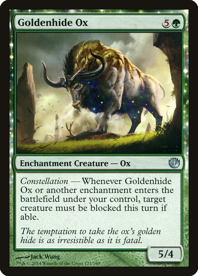 Goldenhide Ox [Journey into Nyx] | Yard's Games Ltd