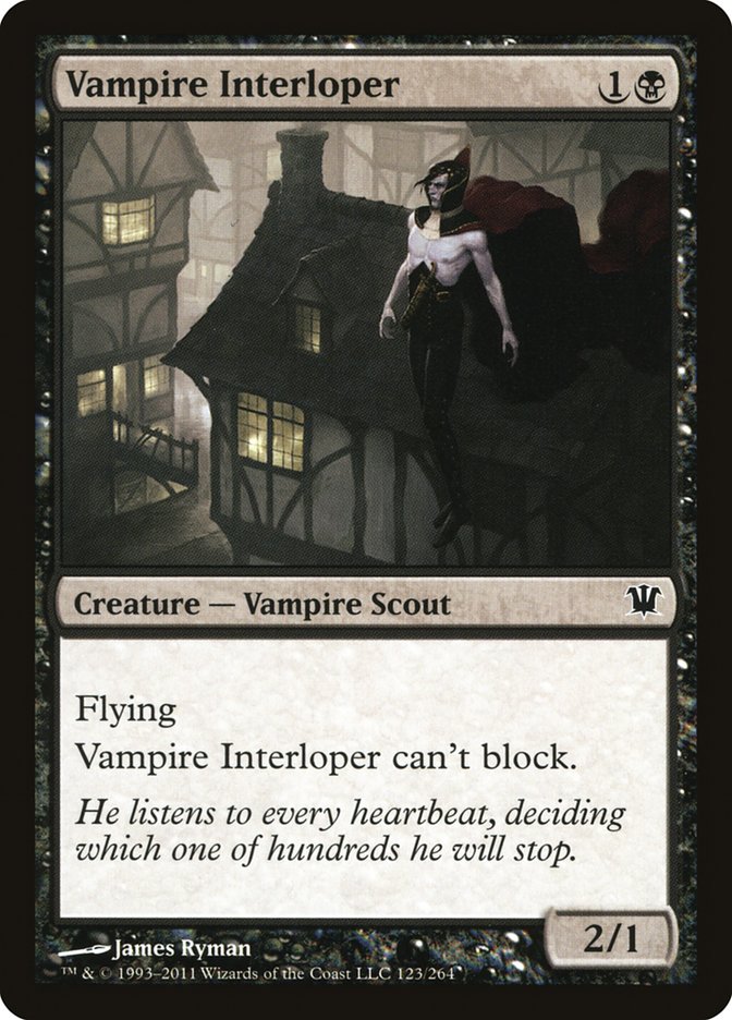 Vampire Interloper [Innistrad] | Yard's Games Ltd