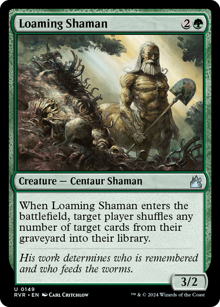 Loaming Shaman [Ravnica Remastered] | Yard's Games Ltd