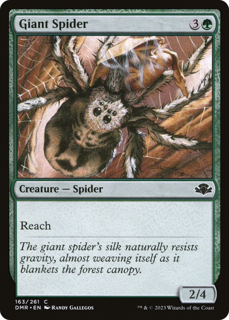 Giant Spider [Dominaria Remastered] | Yard's Games Ltd