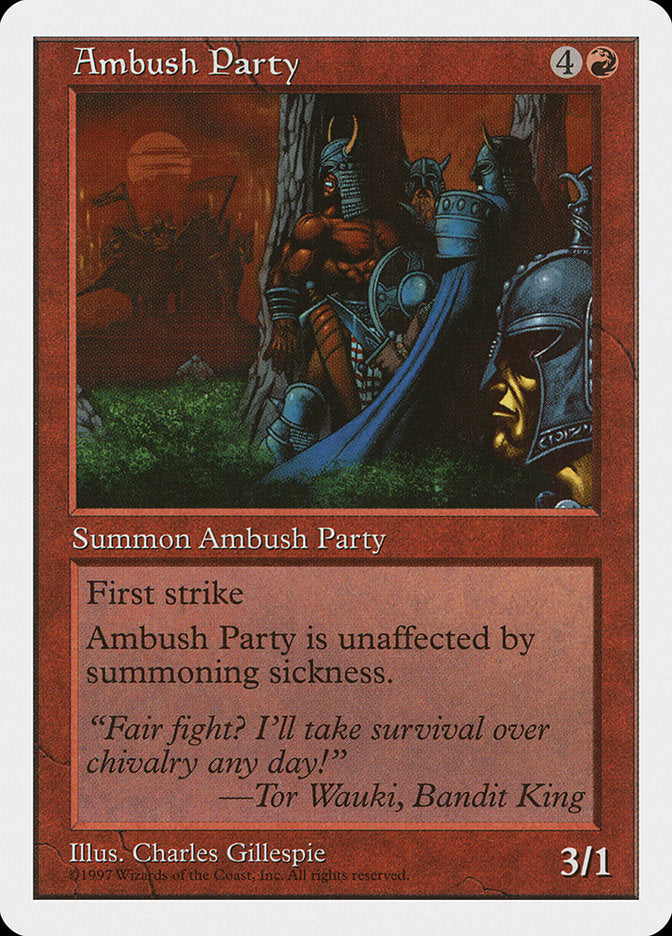 Ambush Party [Fifth Edition] | Yard's Games Ltd