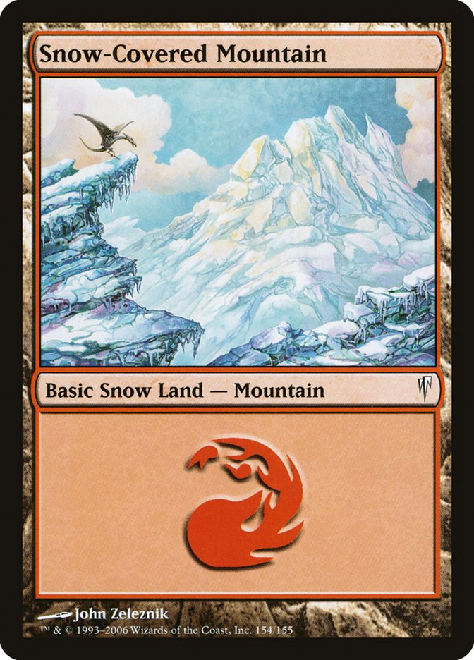 Snow-Covered Mountain [Coldsnap] | Yard's Games Ltd