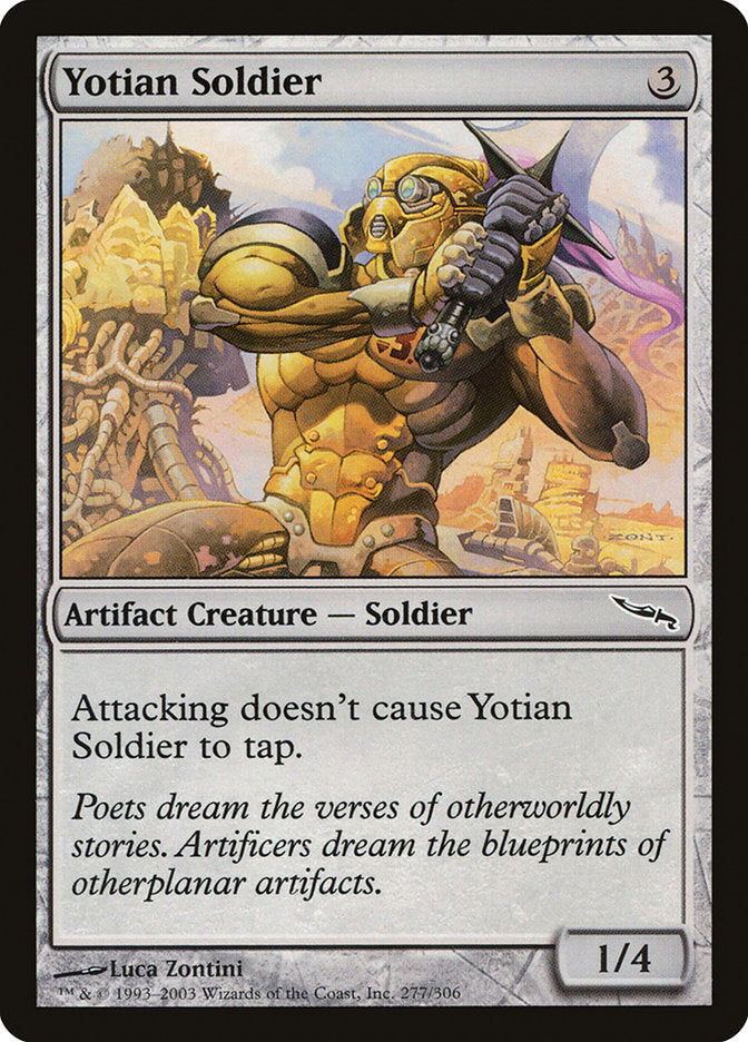 Yotian Soldier [Mirrodin] | Yard's Games Ltd