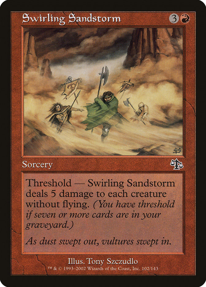Swirling Sandstorm [Judgment] | Yard's Games Ltd