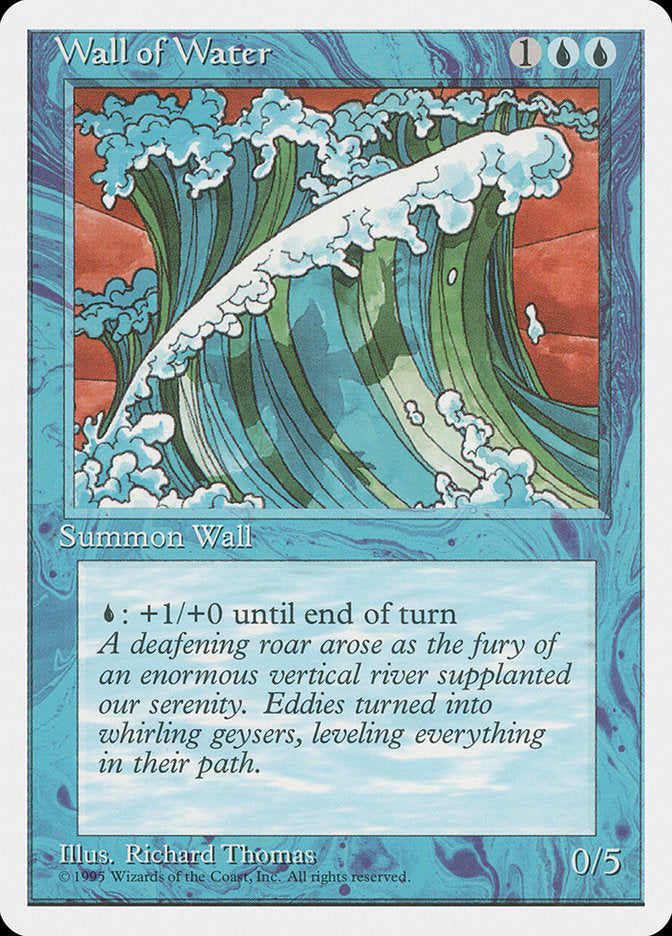 Wall of Water [Fourth Edition] | Yard's Games Ltd