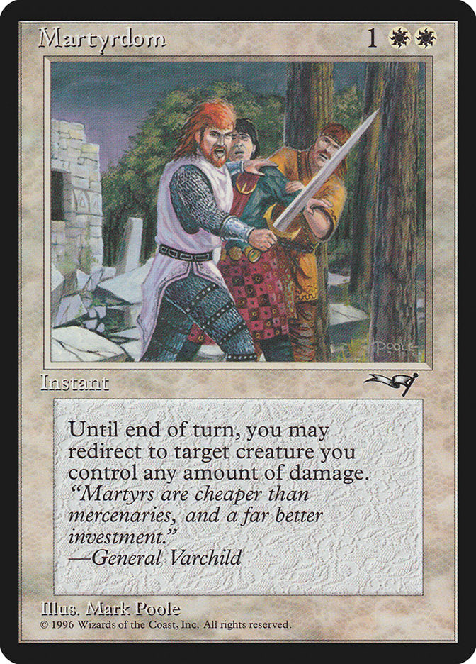 Martyrdom (Sword Drawn) [Alliances] | Yard's Games Ltd
