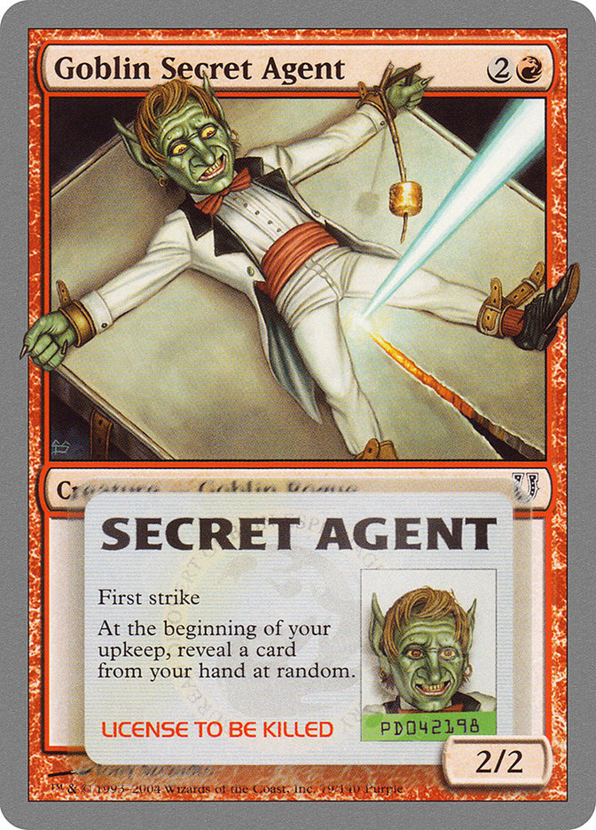 Goblin Secret Agent [Unhinged] | Yard's Games Ltd