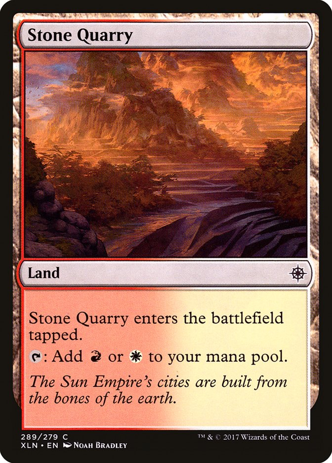 Stone Quarry [Ixalan] | Yard's Games Ltd