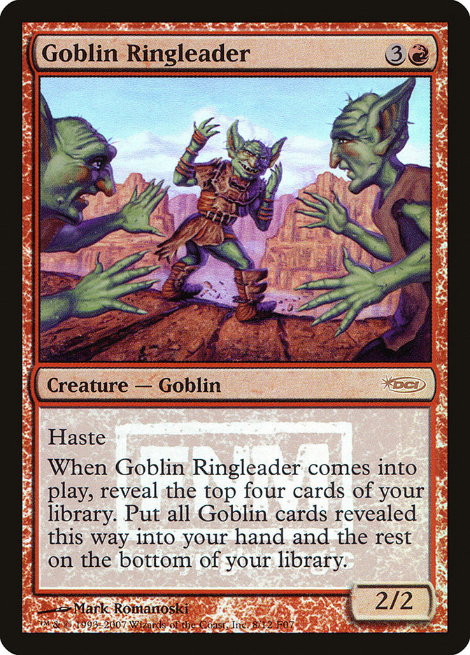 Goblin Ringleader [Friday Night Magic 2007] | Yard's Games Ltd