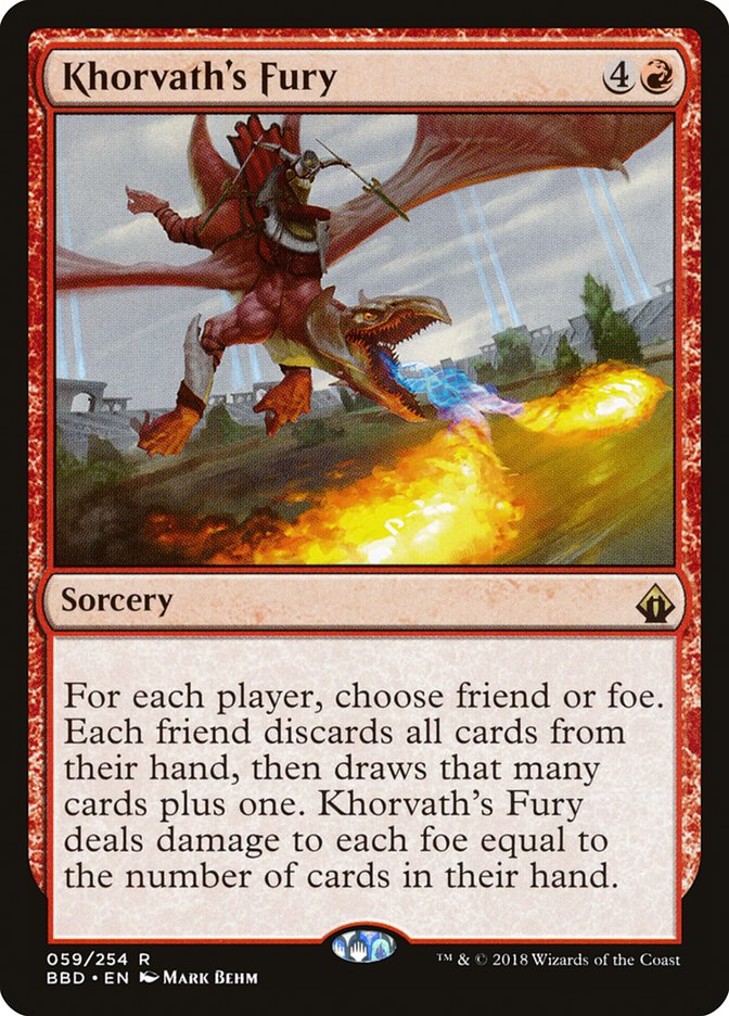 Khorvath's Fury [Battlebond] | Yard's Games Ltd