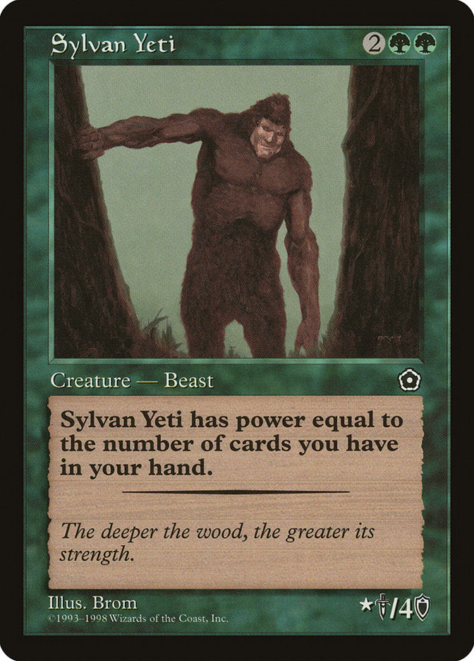 Sylvan Yeti [Portal Second Age] | Yard's Games Ltd