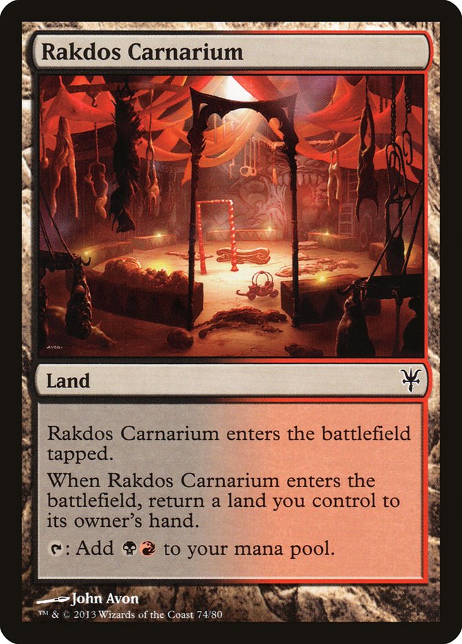 Rakdos Carnarium [Duel Decks: Sorin vs. Tibalt] | Yard's Games Ltd