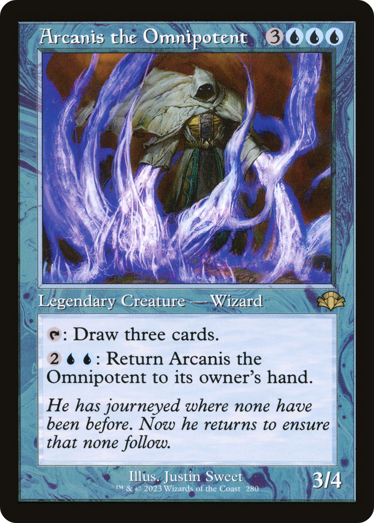 Arcanis the Omnipotent (Retro) [Dominaria Remastered] | Yard's Games Ltd
