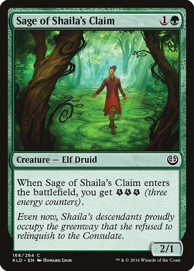 Sage of Shaila's Claim [Kaladesh] | Yard's Games Ltd