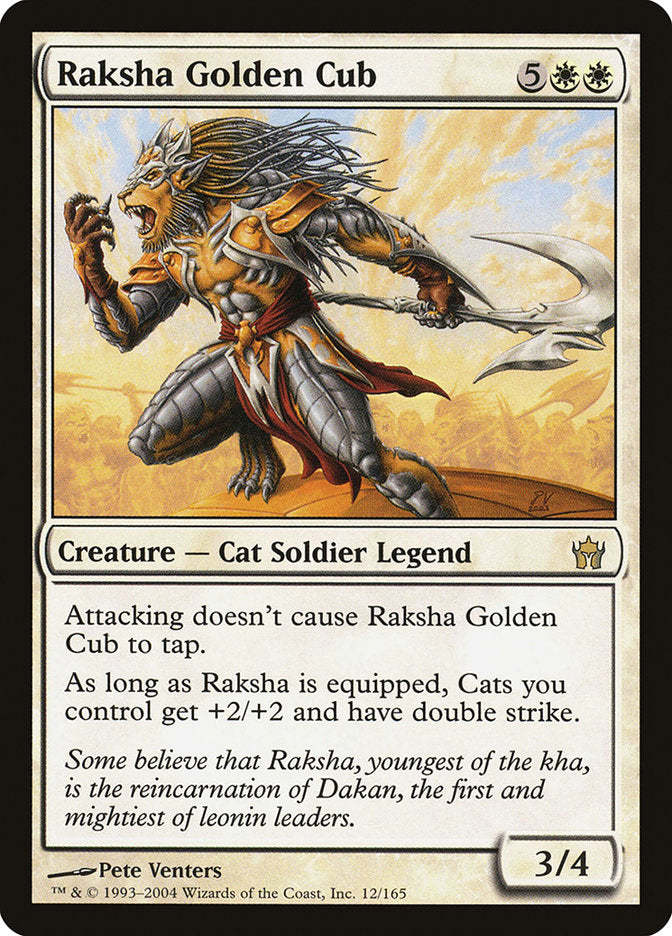 Raksha Golden Cub [Fifth Dawn] | Yard's Games Ltd