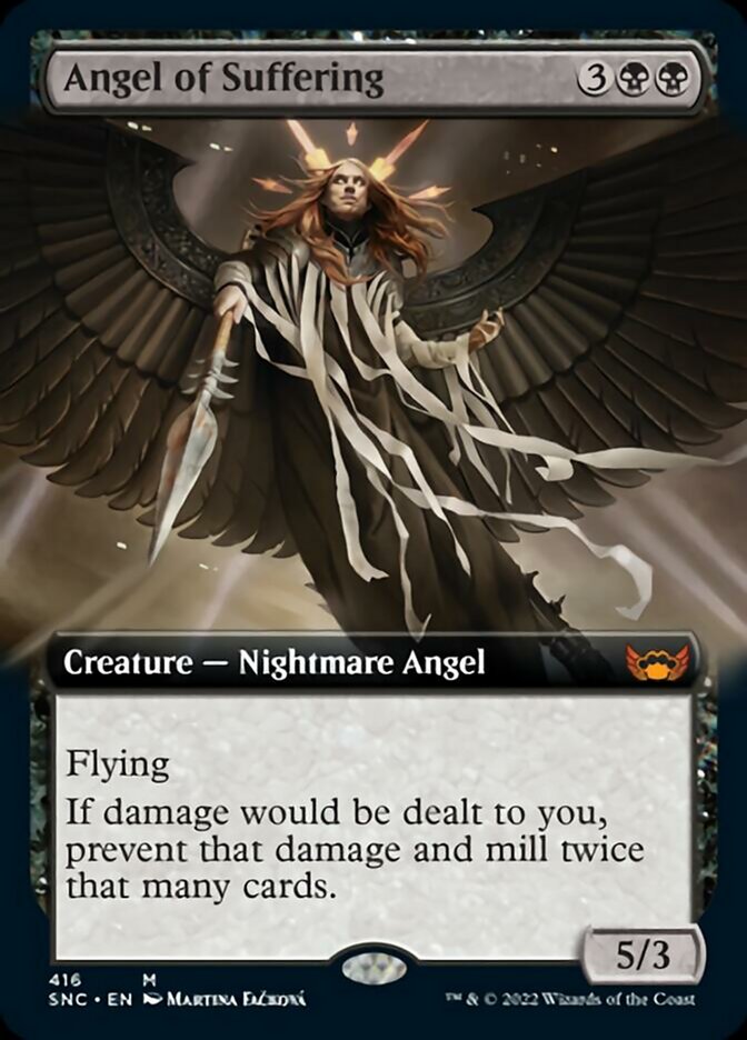 Angel of Suffering (Extended Art) [Streets of New Capenna] | Yard's Games Ltd
