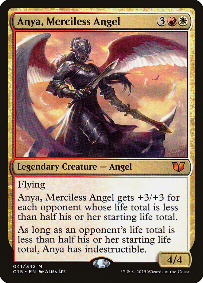 Anya, Merciless Angel [Commander 2015] | Yard's Games Ltd