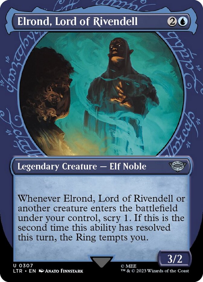 Elrond, Lord of Rivendell (Showcase Ring Frame) [The Lord of the Rings: Tales of Middle-Earth] | Yard's Games Ltd