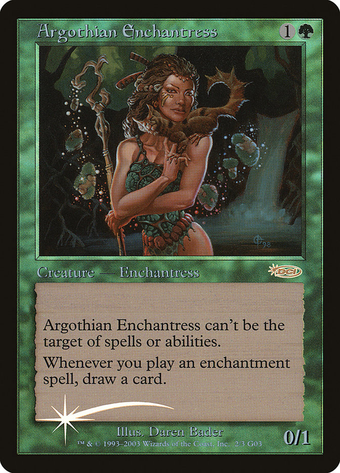 Argothian Enchantress [Judge Gift Cards 2003] | Yard's Games Ltd