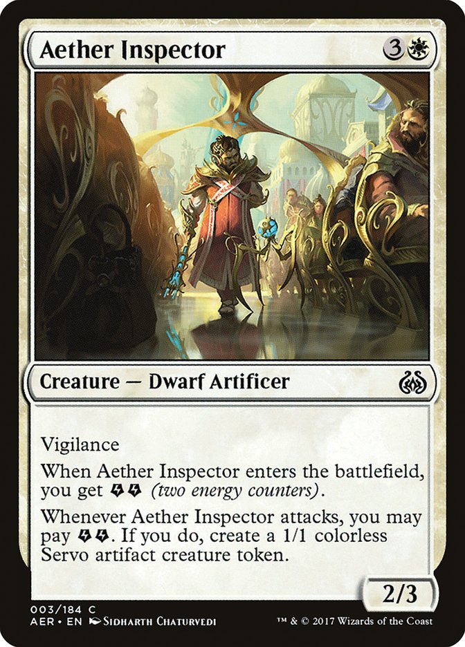 Aether Inspector [Aether Revolt] | Yard's Games Ltd