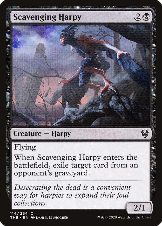 Scavenging Harpy [Theros Beyond Death] | Yard's Games Ltd