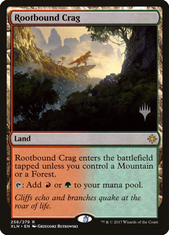 Rootbound Crag (Promo Pack) [Ixalan Promos] | Yard's Games Ltd