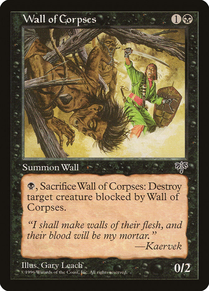 Wall of Corpses [Mirage] | Yard's Games Ltd