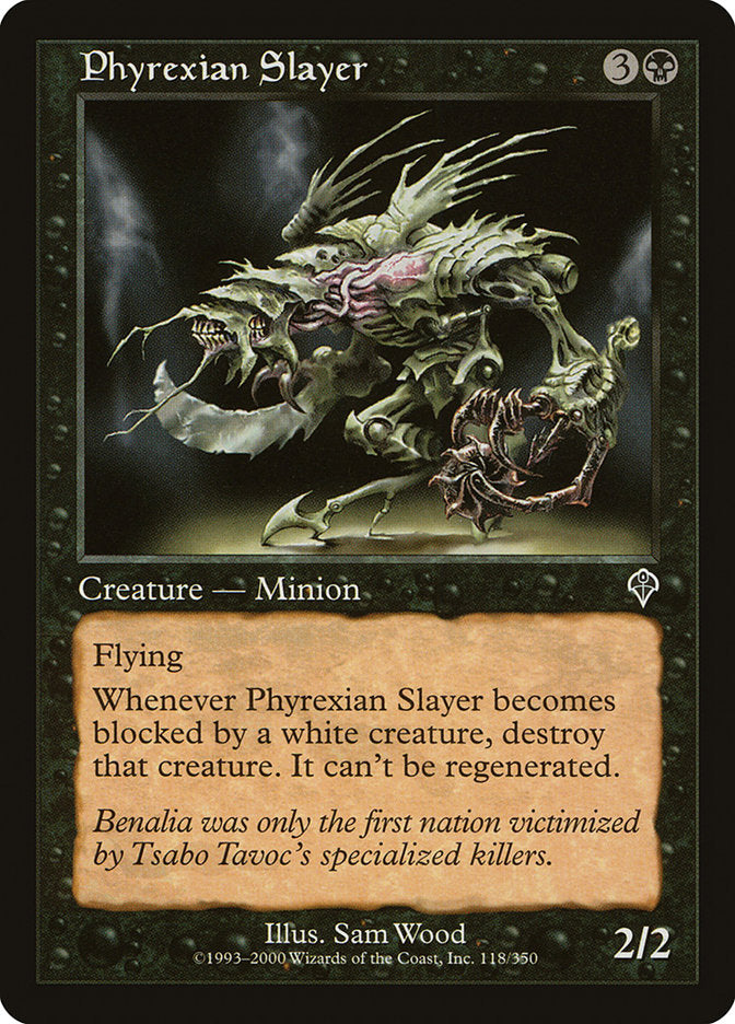 Phyrexian Slayer [Invasion] | Yard's Games Ltd