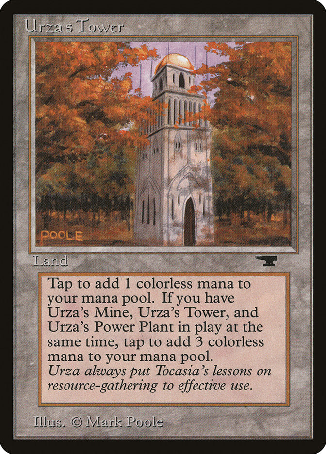 Urza's Tower (Autumn Leaves) [Antiquities] | Yard's Games Ltd